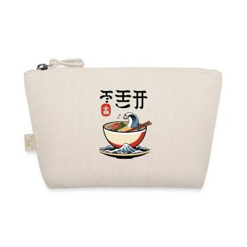 Ramen ukiyo-e Japanese retro aesthetic - Organic Pouch - nature - Front