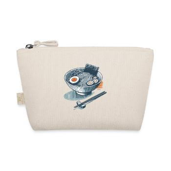 Ramen Noodles Retro Ukiyo-E Streetwear Anime Japan - Organic Pouch - nature - Front