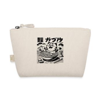 Kawaii Ramen Katze, Japanische Nudeln - Bio-Täschchen - Natur - Vorne