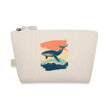 Whale - Organic Pouch - nature - Front