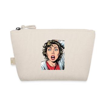 Anime Woman - Organic Pouch - nature - Front