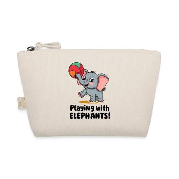 ELEPHANT - Organic Pouch - nature - Front