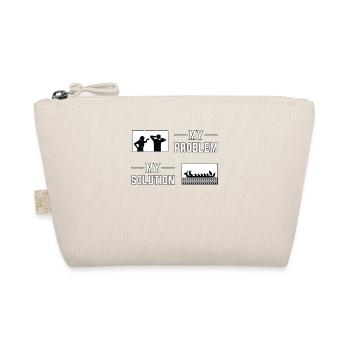 Dragon Boating My Problem My Pictogram Dad Mom - Organic Pouch - nature - Front
