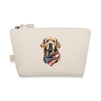 Golden Retriever - Bio-Täschchen - Natur - Vorne