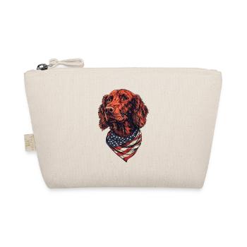Irish Setter - Bio-Täschchen - Natur - Vorne