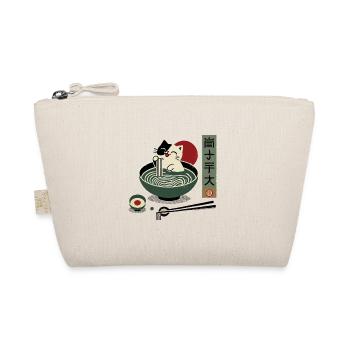 Kawaii Ramen Cat : Nouilles japonaises Ukiyo-E - Trousse biologique - nature - Devant
