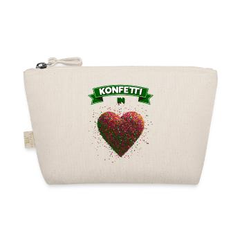 Confetti Carnival Carnival Fun Design - Organic Pouch - nature - Front