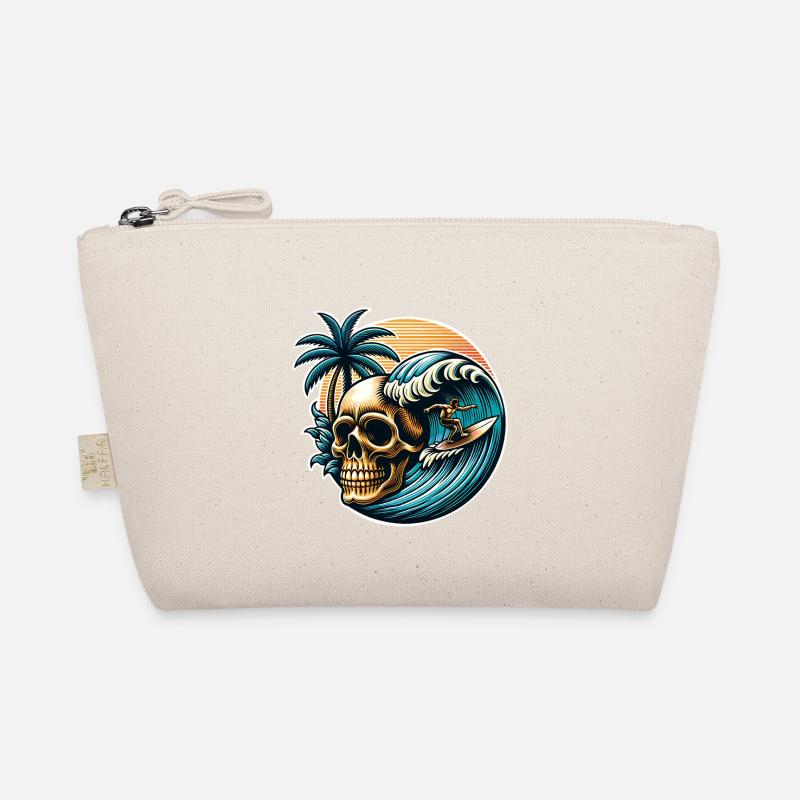 Crâne de surfeur de surf Trousse biologique