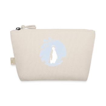 Bird watching with penguin in the mountains - Organic Pouch - nature - Front
