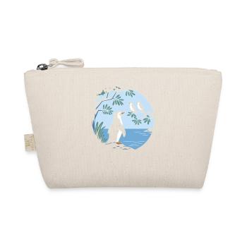 Bird watching at the lake: nature experience for - Organic Pouch - nature - Front