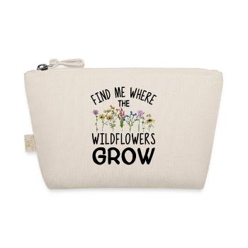 Wildflowers Flowers - Organic Pouch - nature - Front