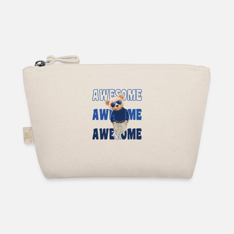 Ours en peluche cool avec lunettes de soleil - Awesome Trousse biologique