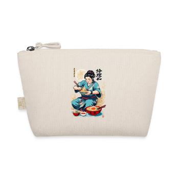 Ramen ukiyo-e Japanese retro aesthetic - Organic Pouch - nature - Front