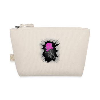 Halloween Fleur Rose Roses Squelette Mort - Trousse biologique - nature - Devant