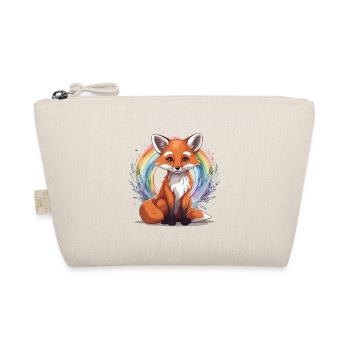 Renard arc-en-ciel Renards Renarde Enfant - Trousse biologique - nature - Devant