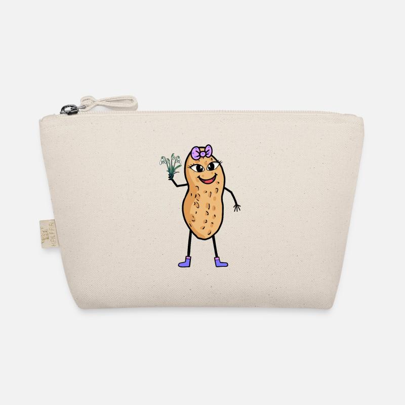 Spring Garden Peanut Snowdrop Nature Organic Pouch