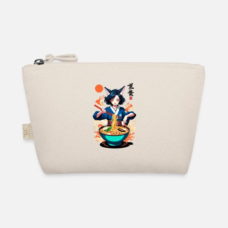 Nouilles Ramen Ukiyo-e Esthétique rétro japonaise Trousse biologique