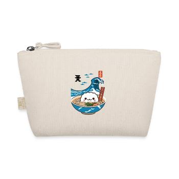 Kawaii Ramen Ukiyo-E Japanese Retro Aesthetic - Organic Pouch - nature - Front
