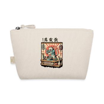 Drôle Ramen Chef Chat Kawaii Rétro Japon - Trousse biologique - nature - Devant