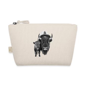 Bison - Bio-Täschchen - Natur - Vorne