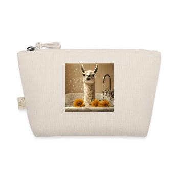 Lama - Bio-Täschchen - Natur - Vorne