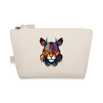 Tête de portrait de chat - Trousse biologique - nature - Devant