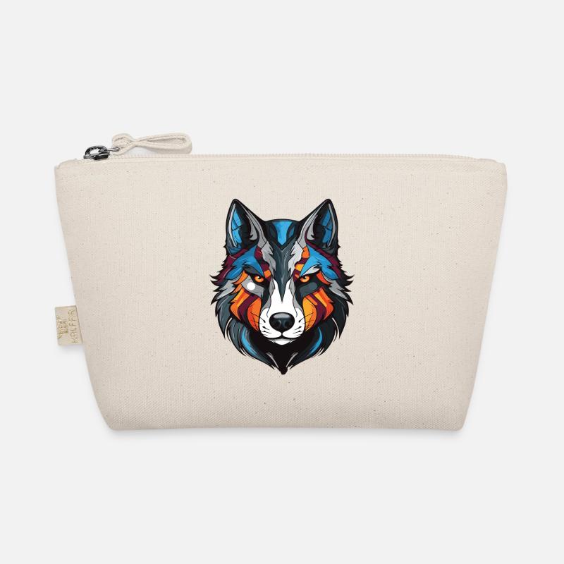 Portrait de chien husky Trousse biologique