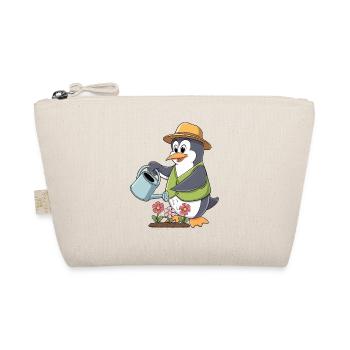 Penguin Garden Love Gardener Garden Happiness - Organic Pouch - nature - Front