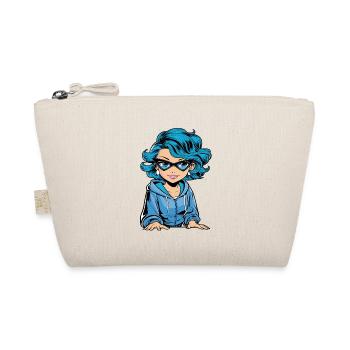 Anime Woman - Organic Pouch - nature - Front