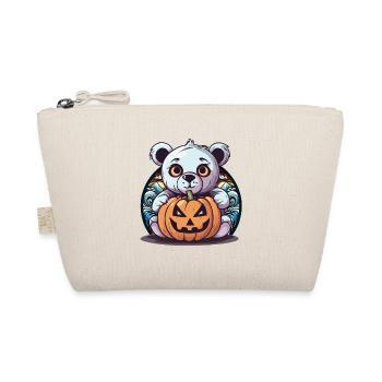 Halloween Enfant Enfants Teddy Citrouille Ours Magique - Trousse biologique - nature - Devant