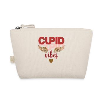 Romantisches Valentinstag Liebe & Valentinstag - Bio-Täschchen - Natur - Vorne