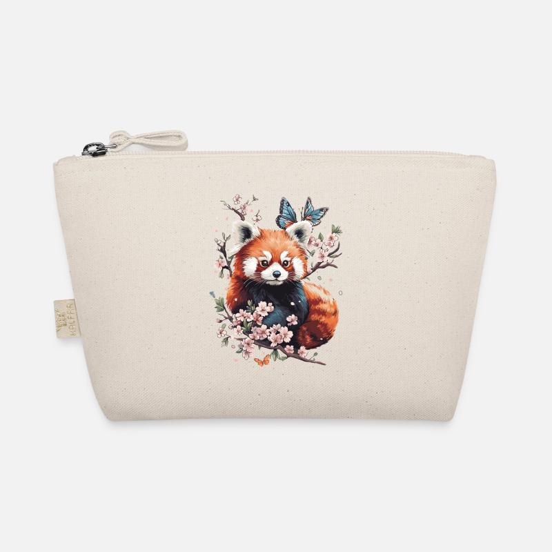 Roter Panda Bio-Täschchen