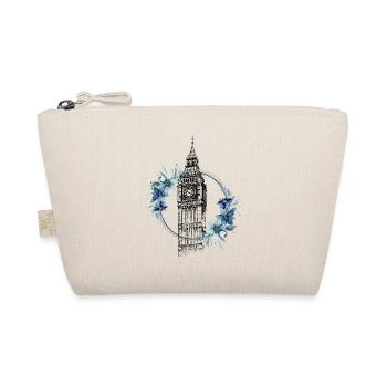 Londres Big Ben Angleterre Floral Line Art - Trousse biologique - nature - Devant