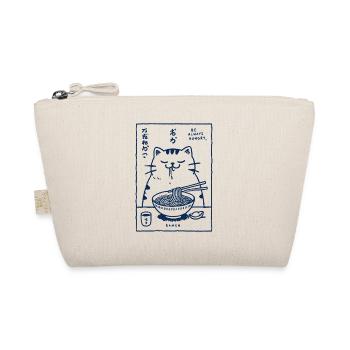 Nouilles Ramen Kawaii Cat Lover Rétro Japon - Trousse biologique - nature - Devant