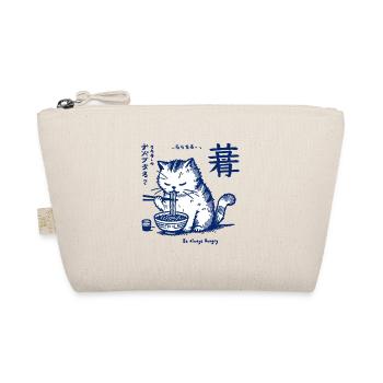 Nouilles Ramen Drôle Chats Kawaii Rétro Japon - Trousse biologique - nature - Devant