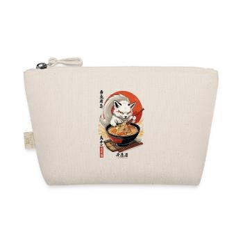 Kitsune Ramen Nouilles Kawaii Japon Rétro - Trousse biologique - nature - Devant
