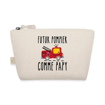 Futur pompier cadeau humour - Trousse biologique - nature - Devant