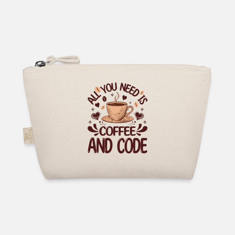 Tout ce dont vous avez besoin est du café et du code Programmeur amusant Trousse biologique