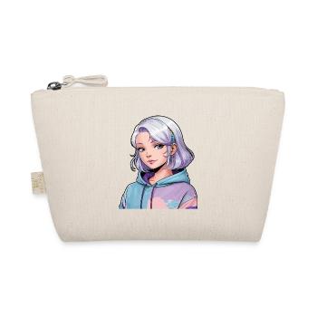 Anime Woman - Organic Pouch - nature - Front