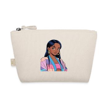 Anime Woman - Organic Pouch - nature - Front