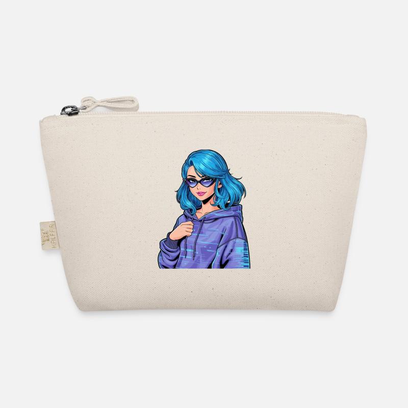 Anime Woman Organic Pouch