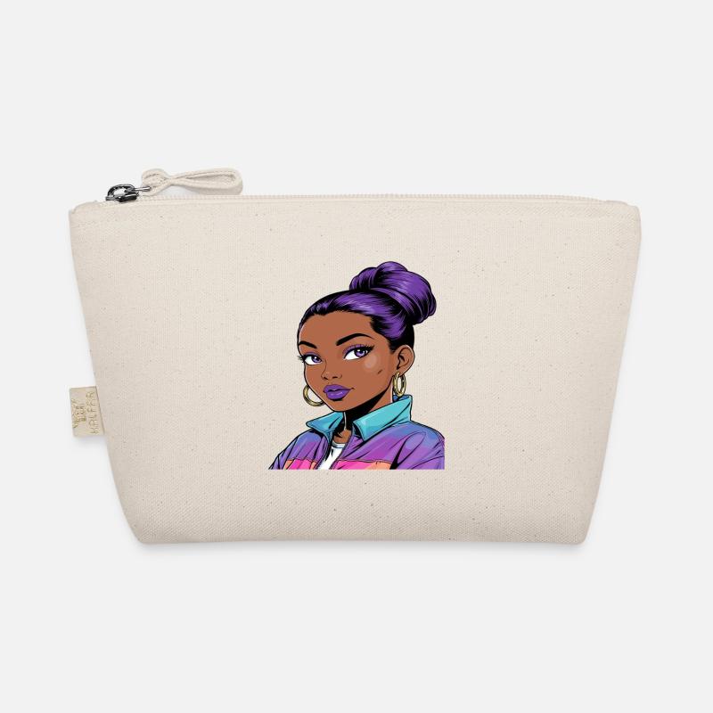 Anime Woman Organic Pouch