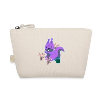 Squirrel Spring Flowers Gardening Flowers - Organic Pouch - nature - Front