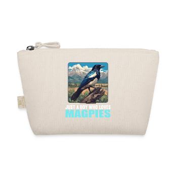 Magpies Magpie - Organic Pouch - nature - Front
