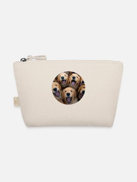 Golden Retriever - Bio-Täschchen - Natur