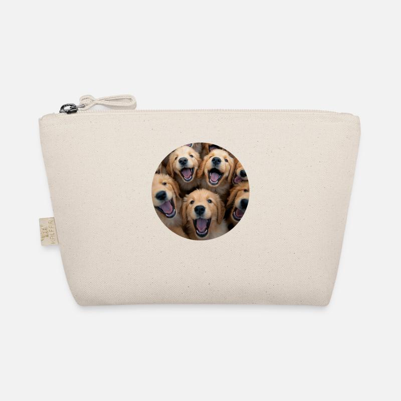 Golden Retriever - Bio-Täschchen - Natur