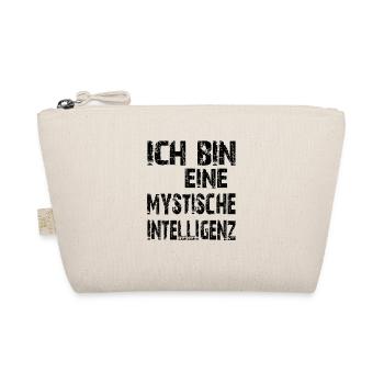 KI Spruch Ich bin eine mystische Intelligenz - Bio-Täschchen - Natur - Vorne