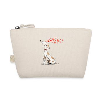 Chien Amour Chien Saint-Valentin Podenco Propriétaire de chien - Trousse biologique - nature - Devant