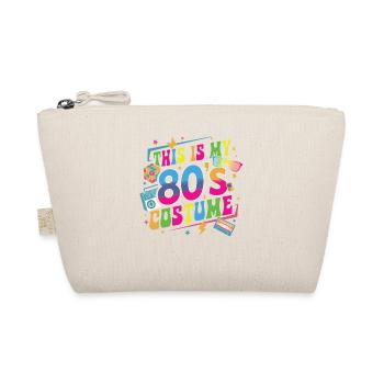 This Is My 80s Costume - Bio-Täschchen - Natur - Vorne