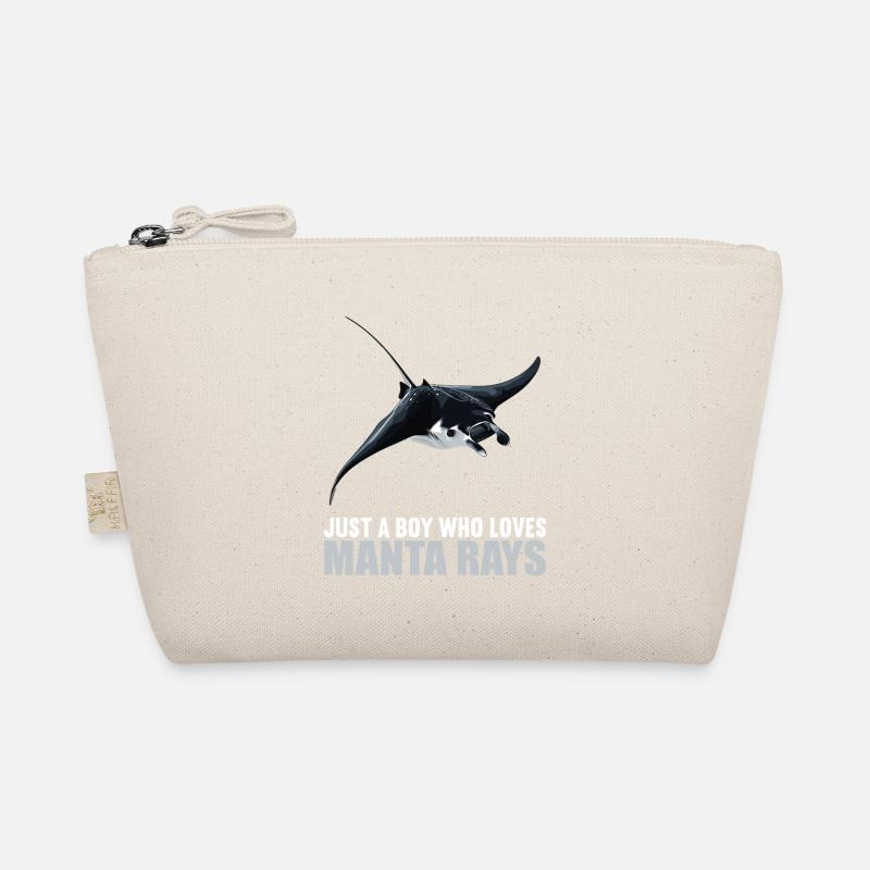 Mantas Manta Rochen Bio-Täschchen